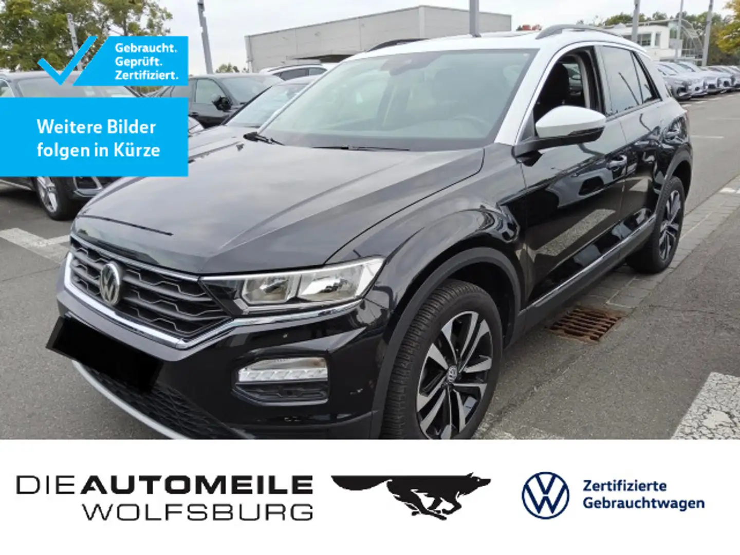 Volkswagen T-Roc 1.5 TSI IQ-Drive Pano/ACC/App-Connect Nero - 1
