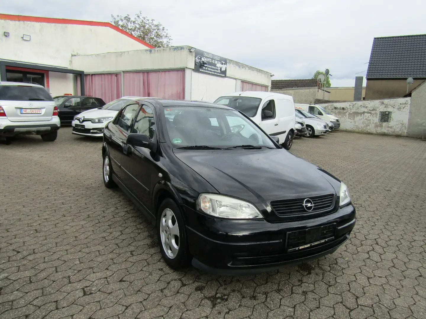 Opel Astra G Negro - 1