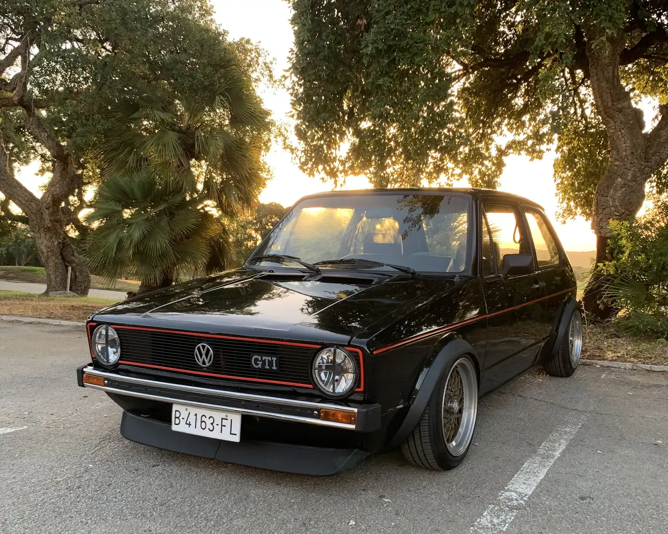 Volkswagen Golf GTI 1.8 (Mark 1) VW Negro - 1
