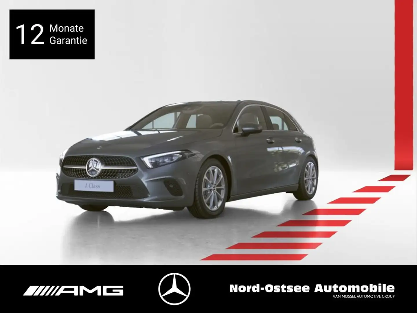 Mercedes-Benz A 220 PROGRESSIVE KAMERA NAVI MULTIBEAM LED SHZ Gris - 1