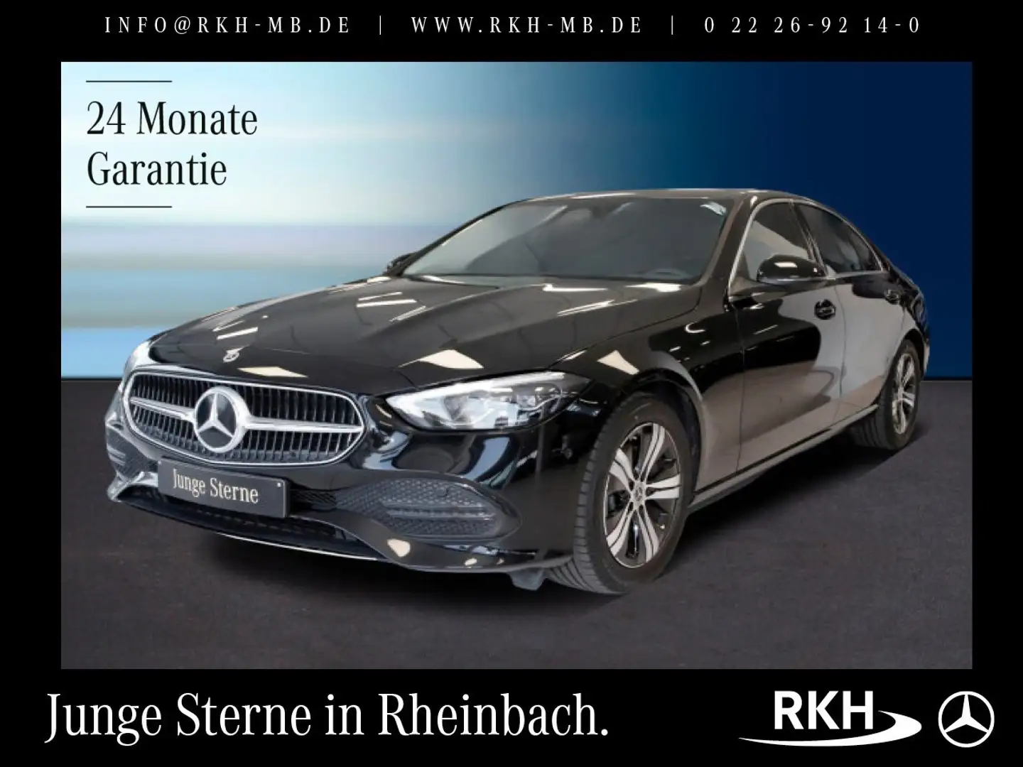 Mercedes-Benz C 220 C 220 d Avantgarde 9G/Navi/LED/AHK/Totwink. Schwarz - 1