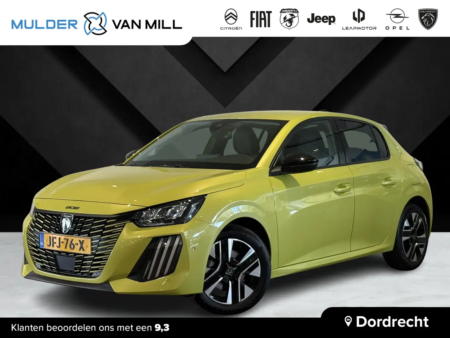 Peugeot 208 Allure Pack 1.2 Turbo 100pk | NAVI | 360° CAMERA | Geel - 1