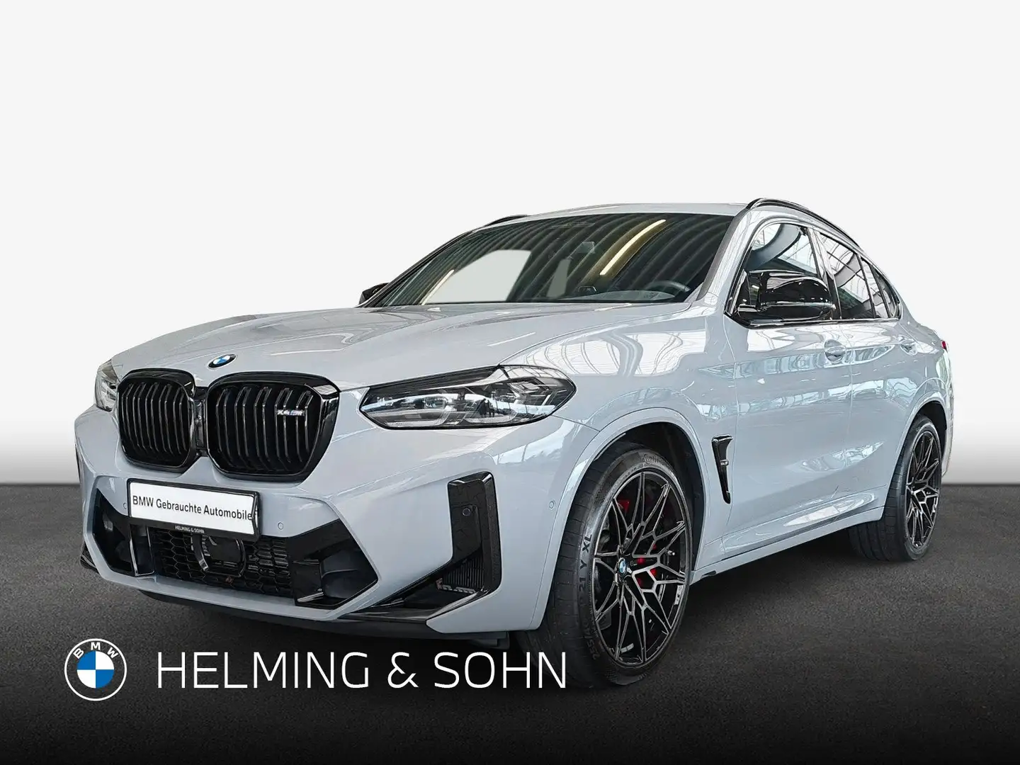 BMW X4 M M Competition HK HiFi LED AHK Pano Sitzbel. uvm. Grau - 1