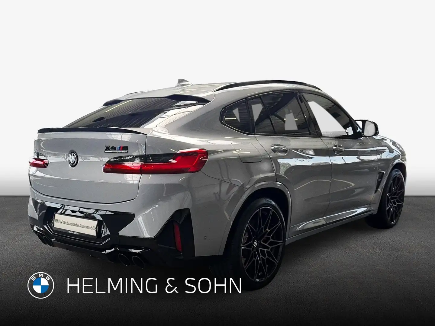 BMW X4 M M Competition HK HiFi LED AHK Pano Sitzbel. uvm. Grau - 2