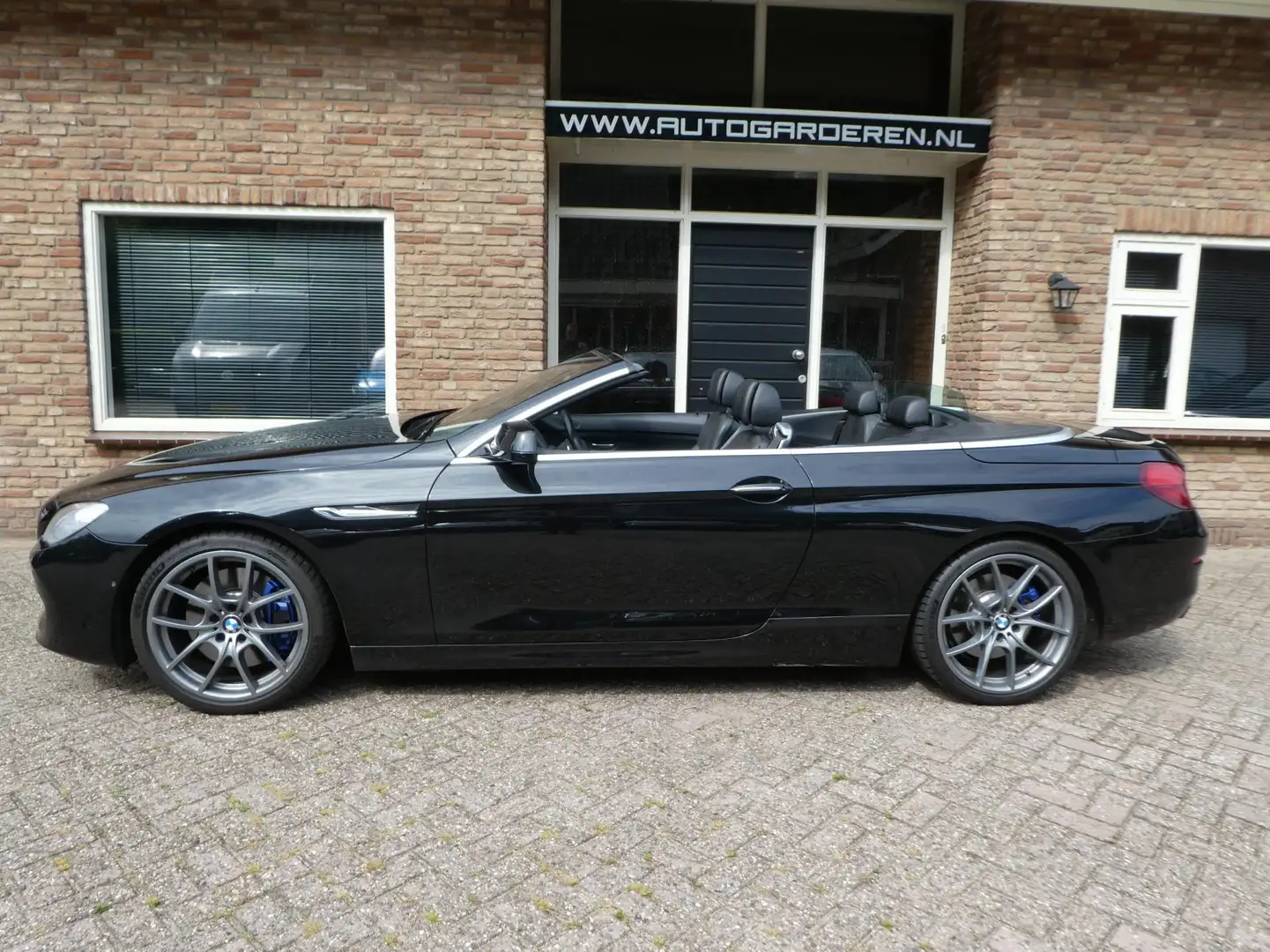 BMW 650 6-serie Cabrio 650i High Executive Noir - 2