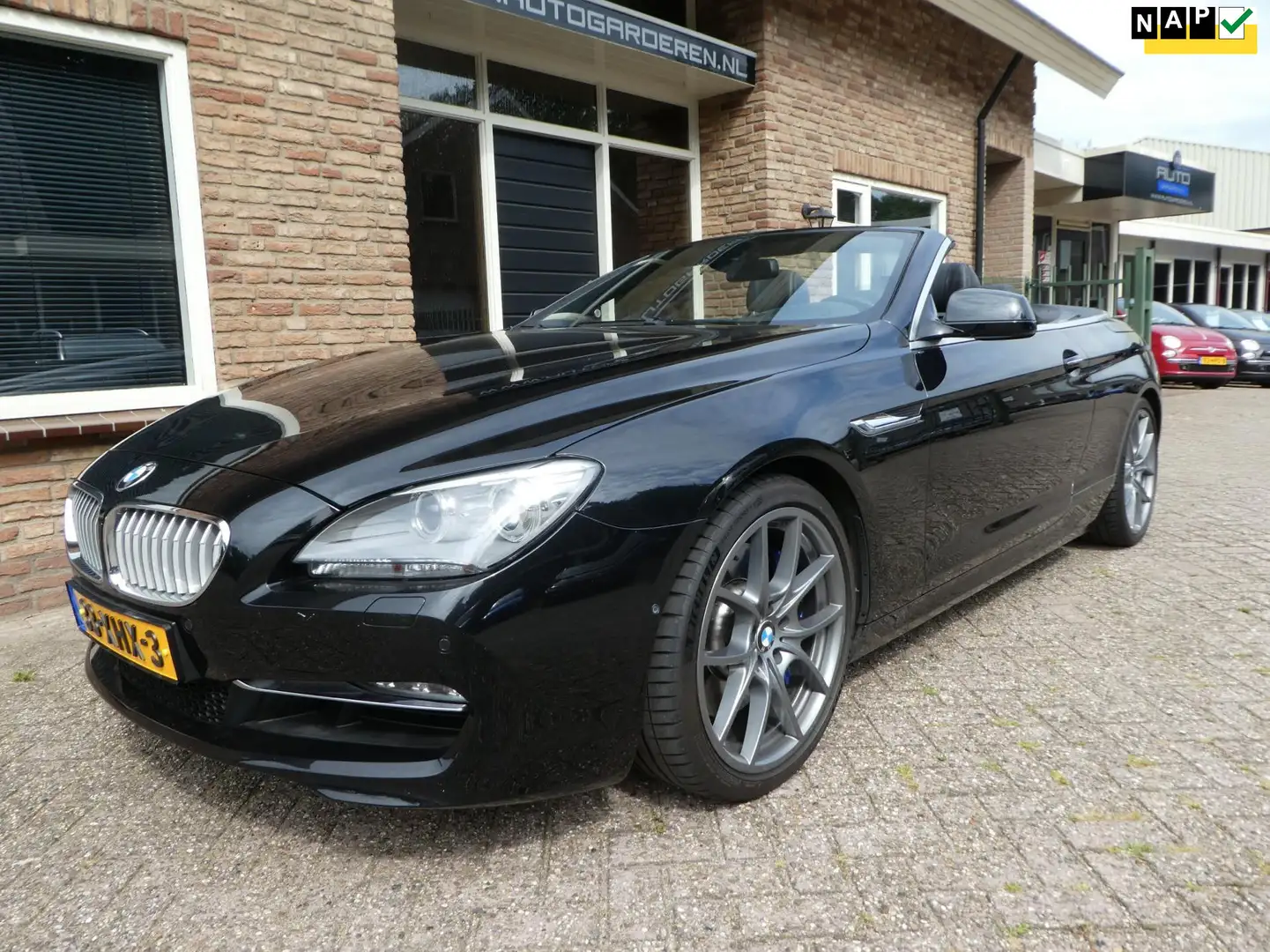 BMW 650 6-serie Cabrio 650i High Executive Black - 1