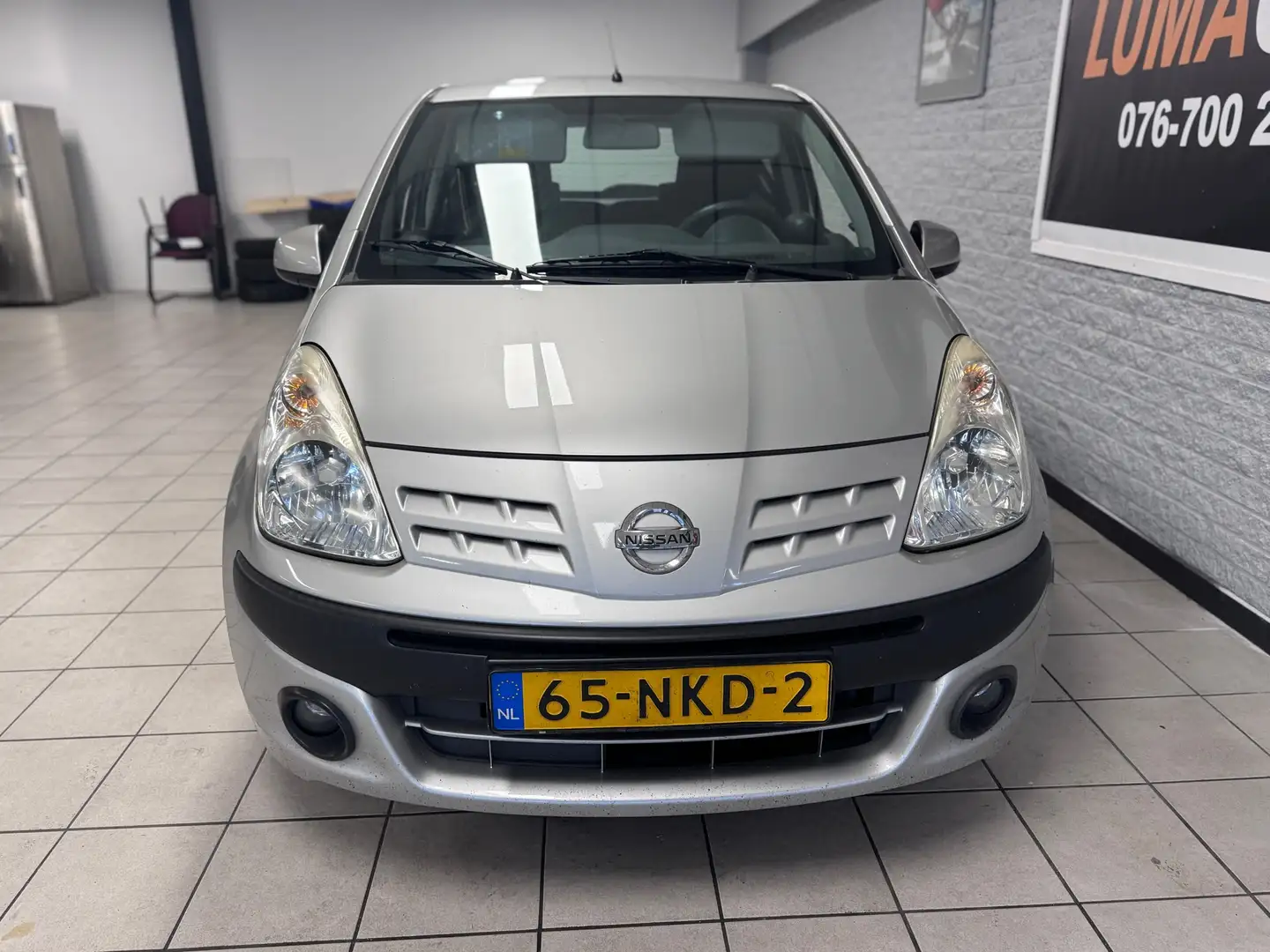 Nissan Pixo 1.0 Acenta | Airco | Nieuwe APK |lage kilometers Grau - 2