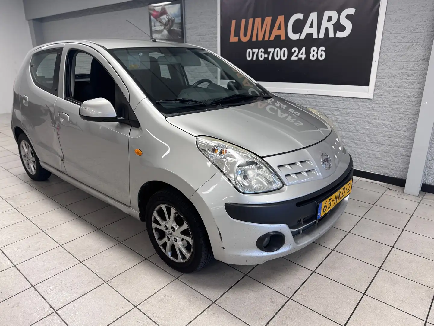Nissan Pixo 1.0 Acenta | Airco | Nieuwe APK |lage kilometers Grau - 1