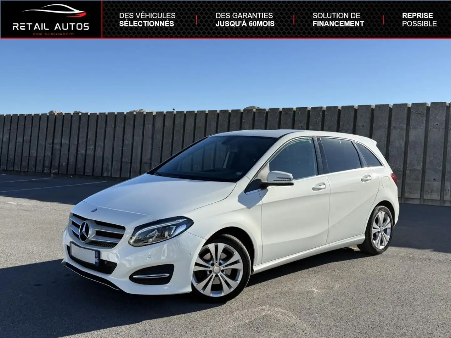 Mercedes-Benz B 180 180 122ch Inspiration Blanc - 1