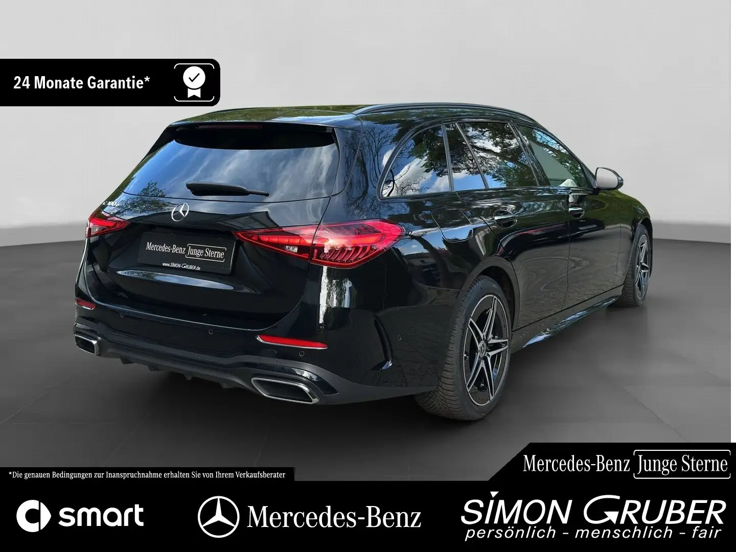 Mercedes-Benz C 300 Te AMG Pano Leder HUD Sitzklima DigiLight Negro - 2