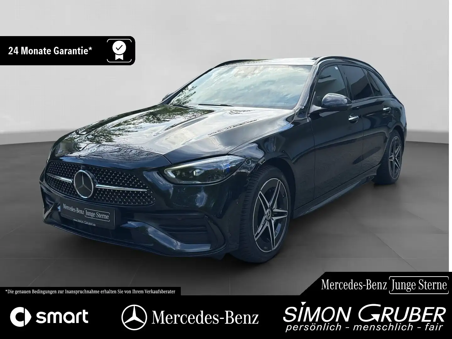 Mercedes-Benz C 300 Te AMG Pano Leder HUD Sitzklima DigiLight Negro - 1