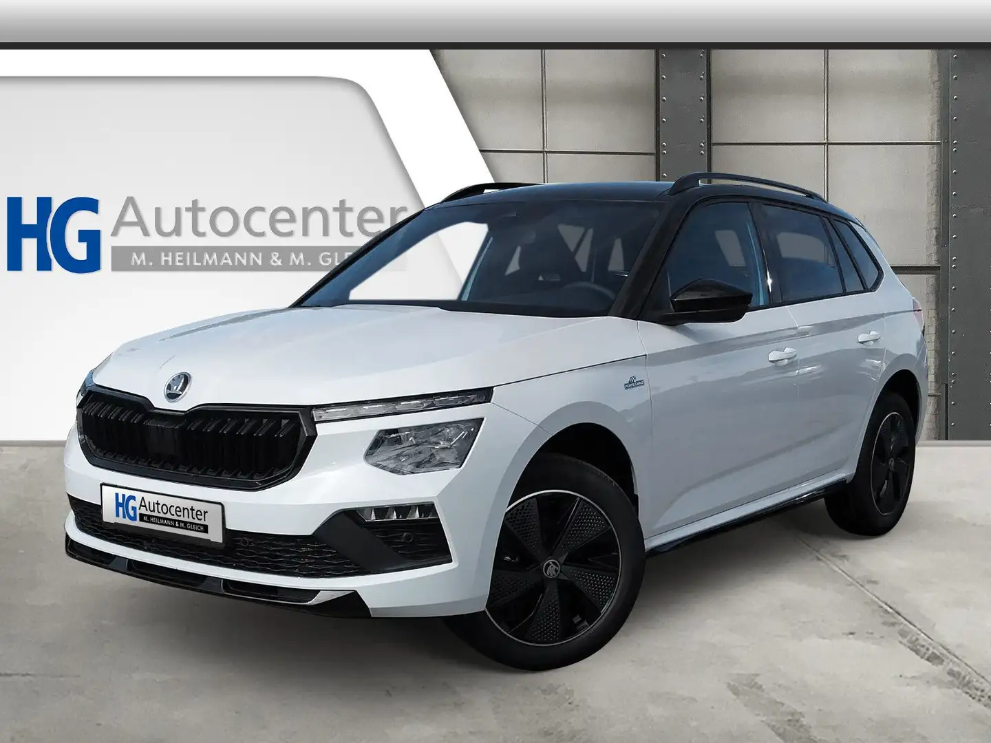 Skoda Kamiq 1.5 TSI Monte Carlo Pano Matrix Kamera AHK Weiß - 1