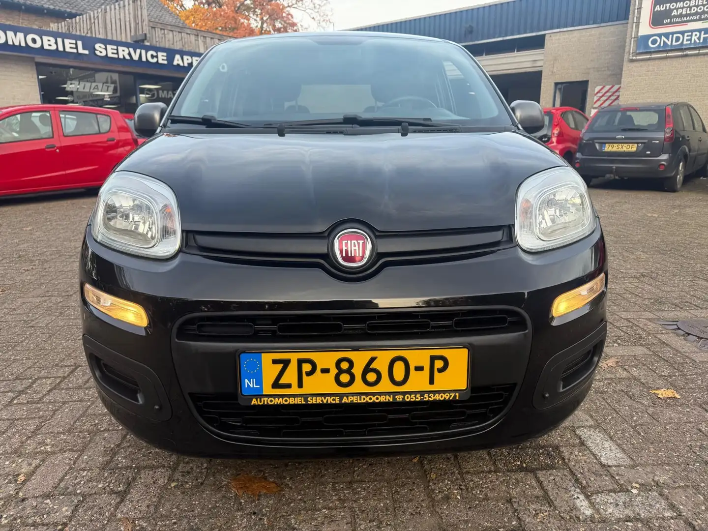 Fiat Panda 1.2 Edizione Cool *AIRCO*ELEKTR. RAMEN*OND. BOEKJE Zwart - 2