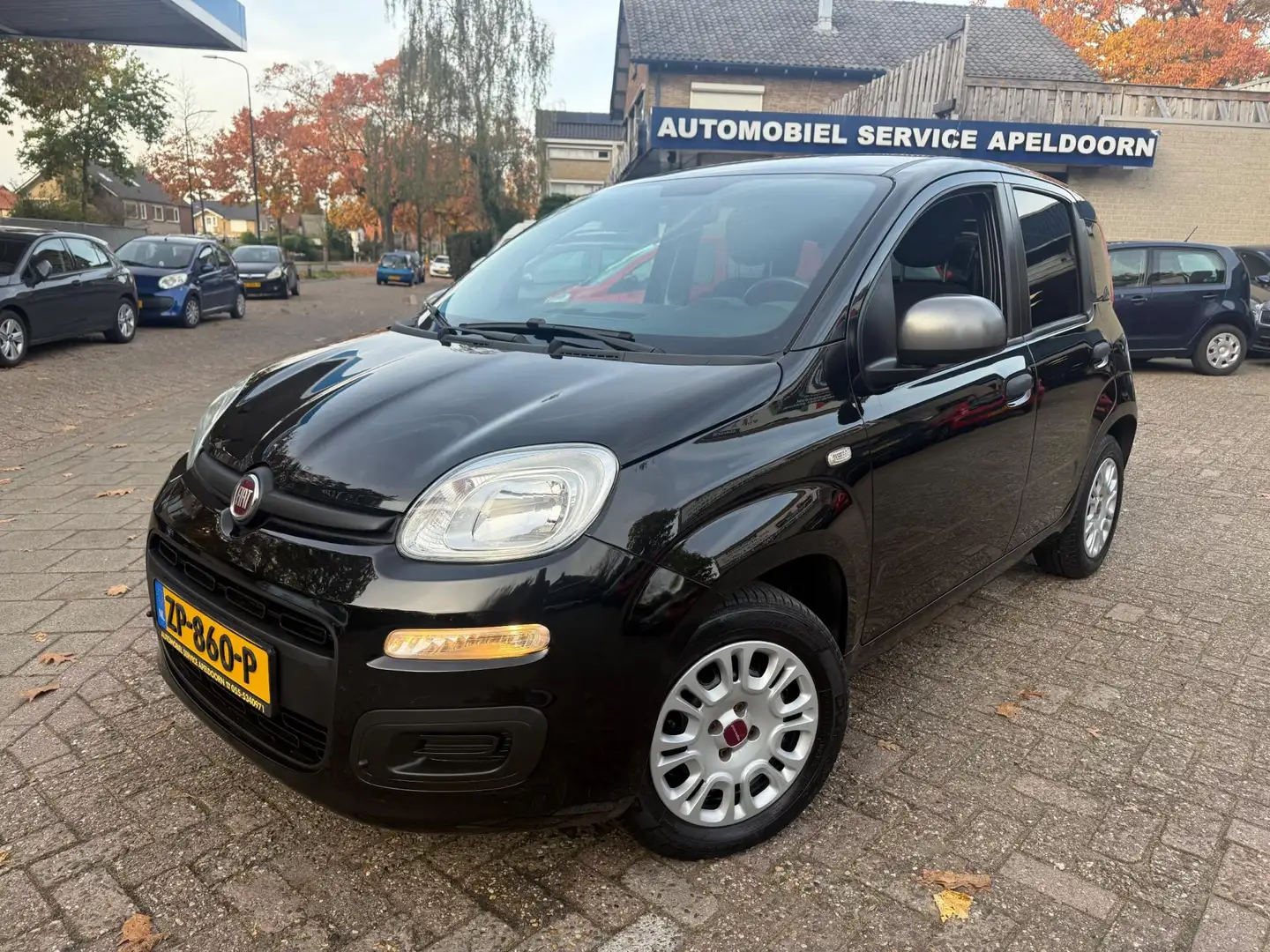 Fiat Panda 1.2 Edizione Cool *AIRCO*ELEKTR. RAMEN*OND. BOEKJE Zwart - 1