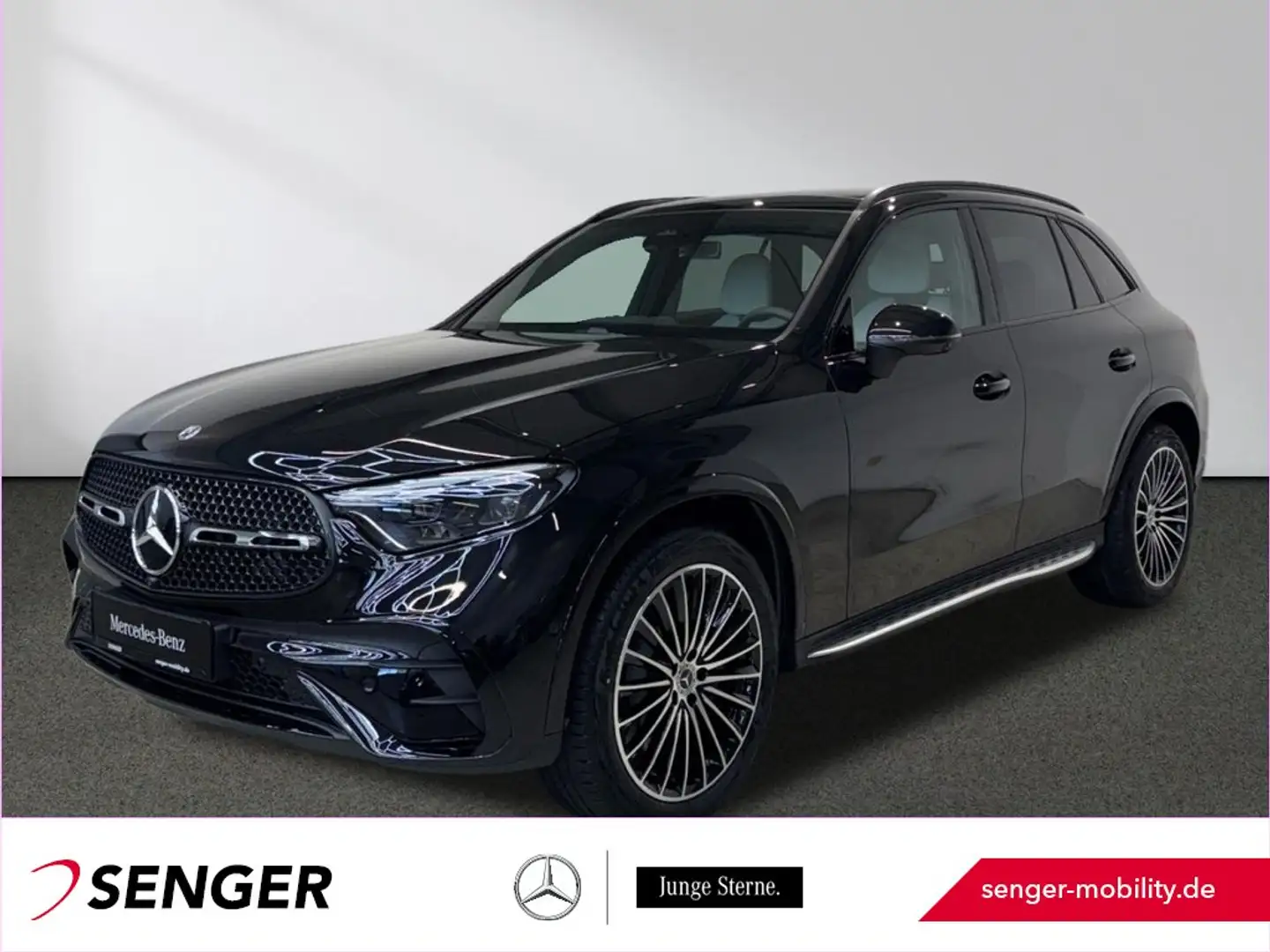 Mercedes-Benz GLC 450 d 4M AMG Night Pano Digital-Light AHK Negro - 1