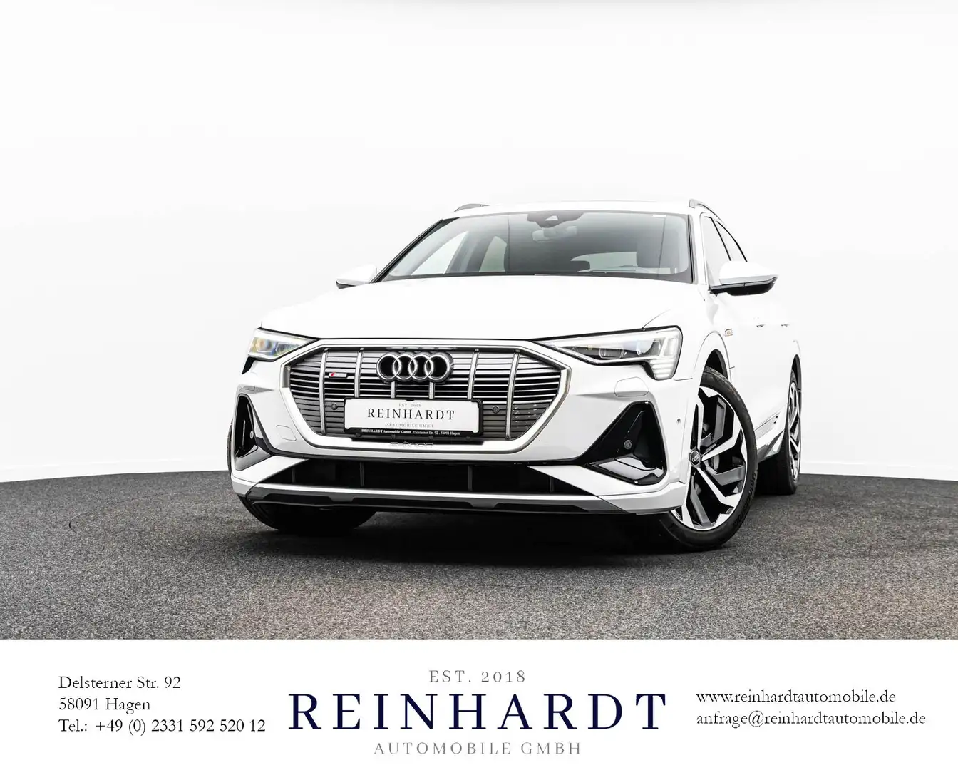 Audi e-tron SPORTBACK 55 2x S LINE/MTRX/ACC/HUD/PANO Weiß - 1