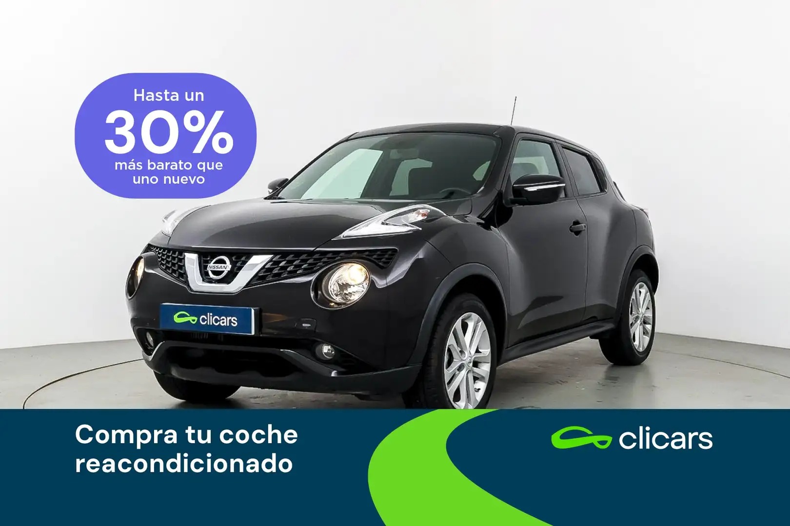 Nissan Juke 1.2 DIG-T Acenta 4x2 115 Noir - 1