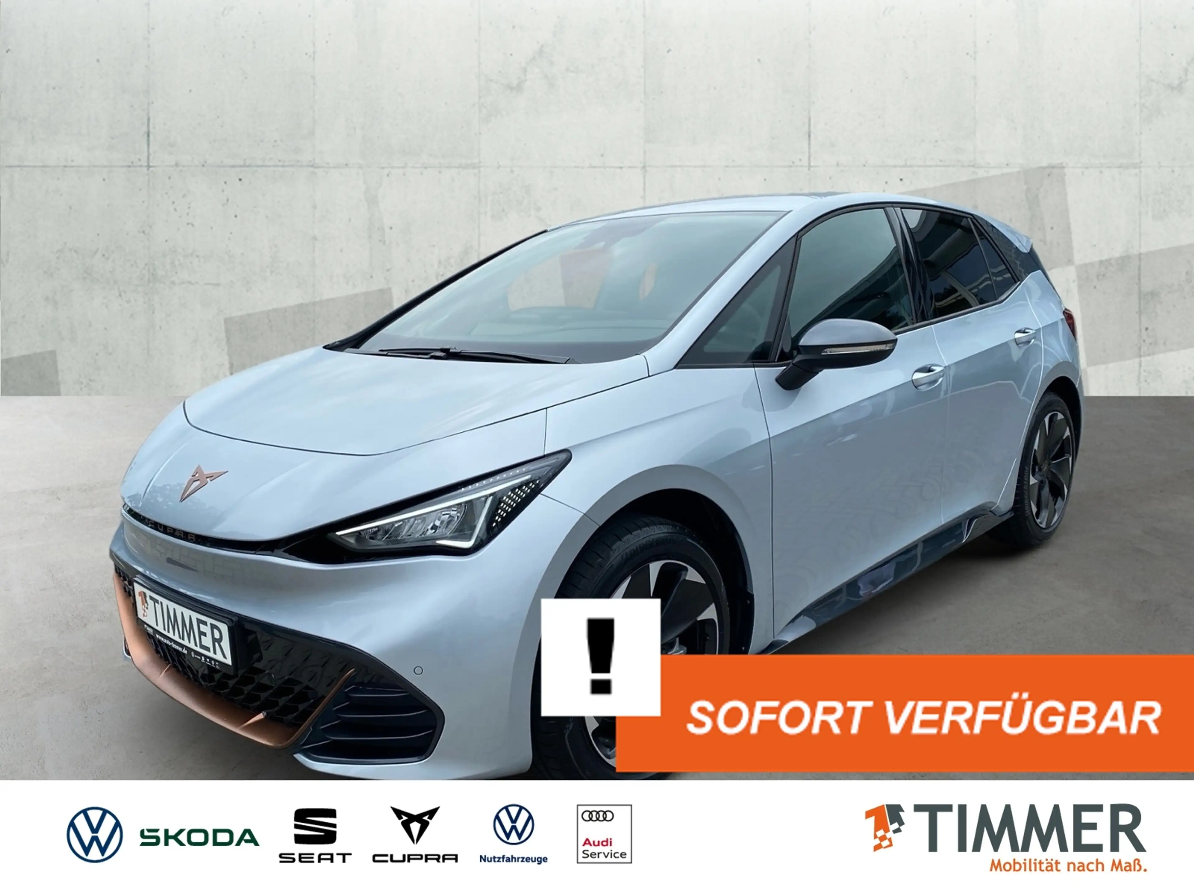 CUPRA Born 63 kWh e-BOOST +LED +ACC +CARPLAY +SHZ +19" +DAB