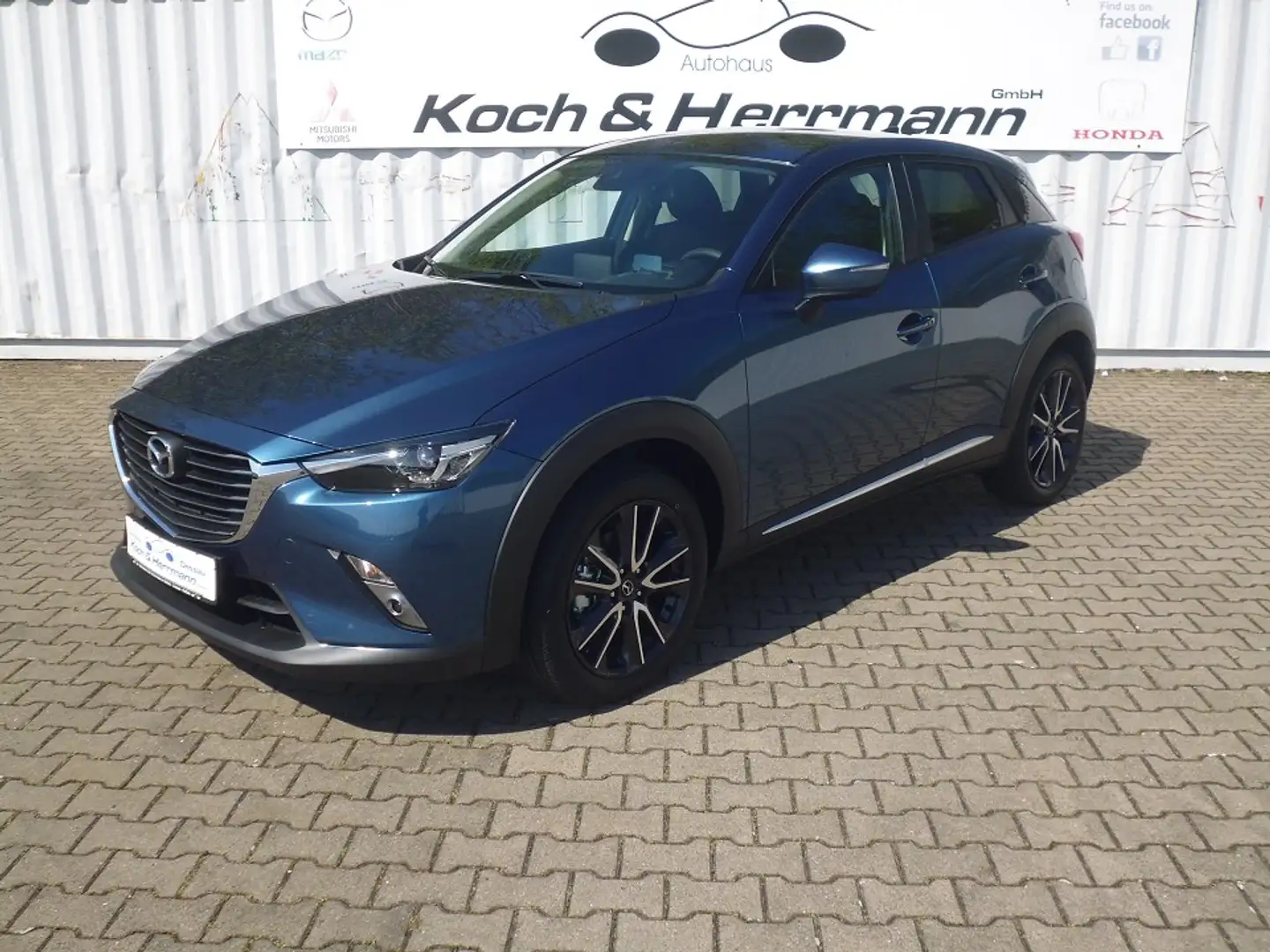 Mazda CX-3 SKYACTIV-G 120 FWD 88 kW (120 PS) Blau - 2