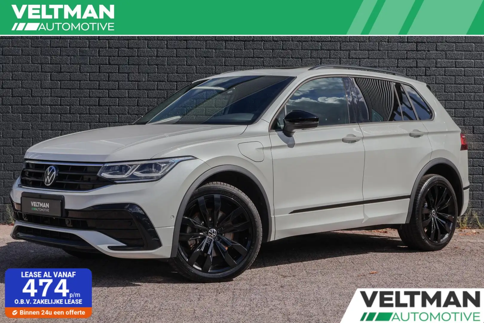 Volkswagen Tiguan 1.4 TSI eHybrid R-Line PANORAMADAK TREKHAAK ACC ST Wit - 1