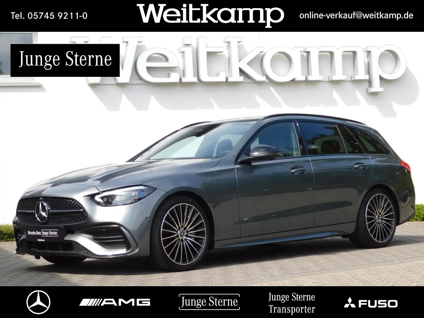 Mercedes-Benz C 300 C 300 T AMG+AHK+Digital-Light+Memory+Totwinkel Gris - 1