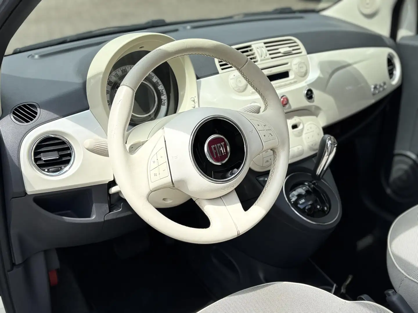 Fiat 500 0.9 TwinAir Lounge | Shuifdak | Climaat control | Wit - 2