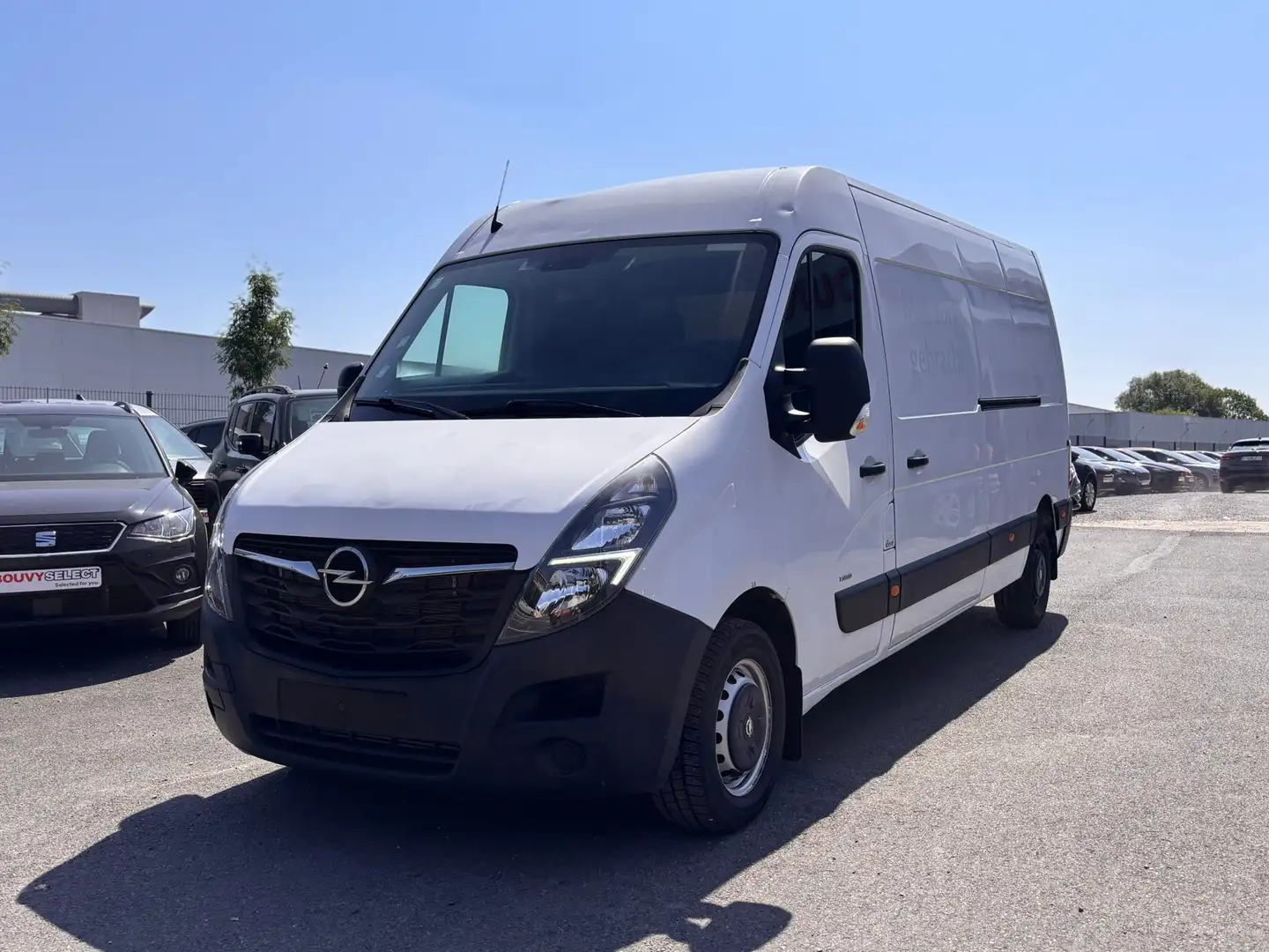 Opel Movano 2.3 CDTI 136CV *3PLACES*CAPTEURS AR*CLIM*USB*MEDIA Білий - 1