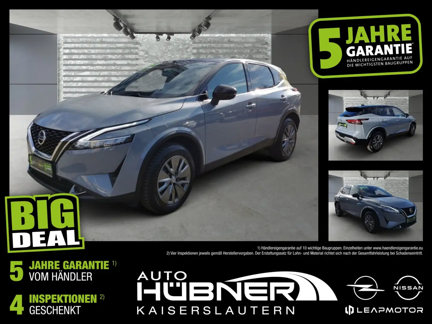 Nissan Qashqai Tekna Autom. Navi|AroundView|SHZ|LHZ|HUD Nero - 1