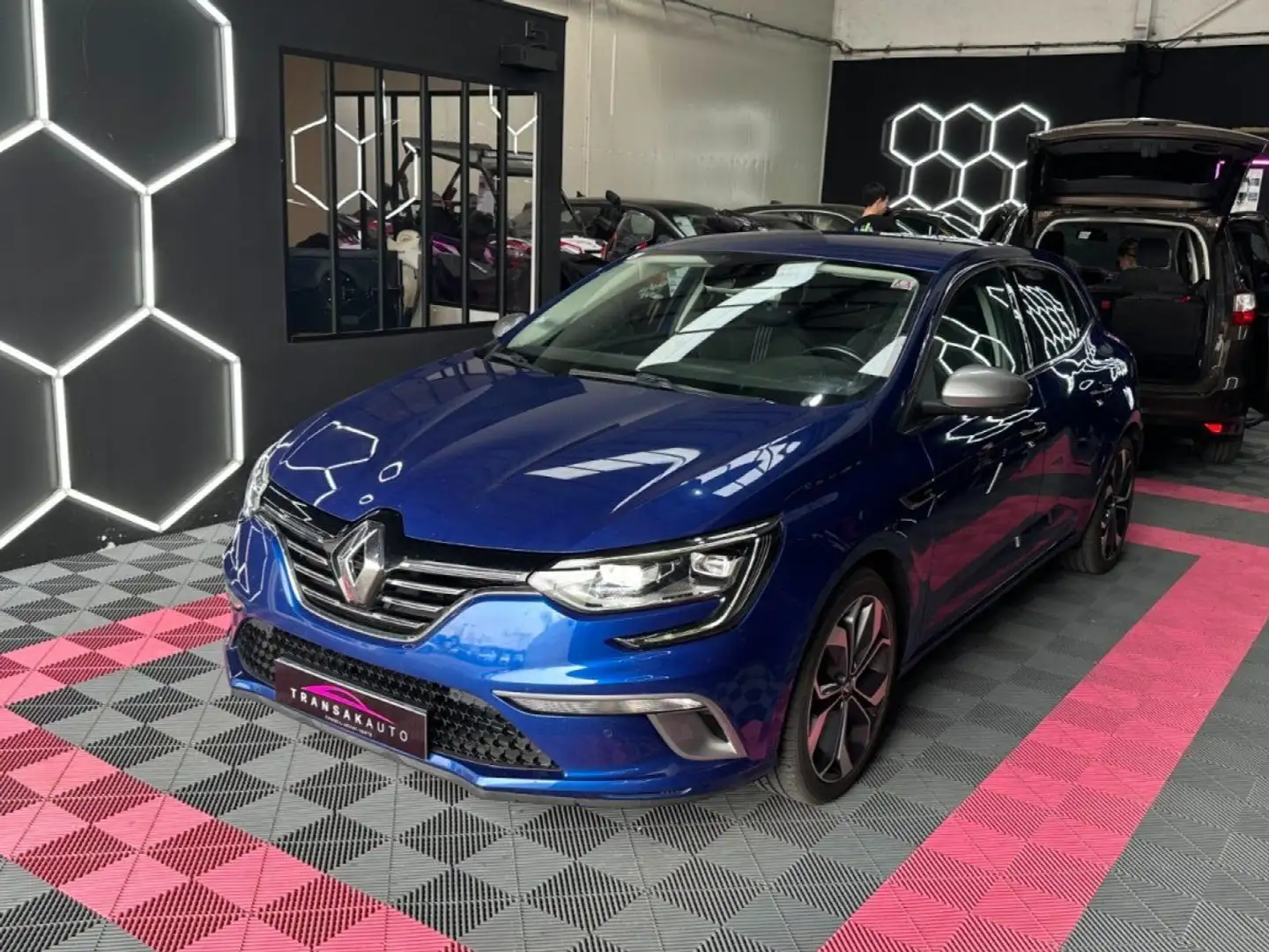 Renault Megane IV BERLINE GT Line TCe 130 ch ~ Climatisation auto Niebieski - 2