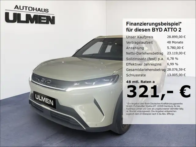 BYD Atto 2 Boost Pano veganes Leder Wärmepumpe
