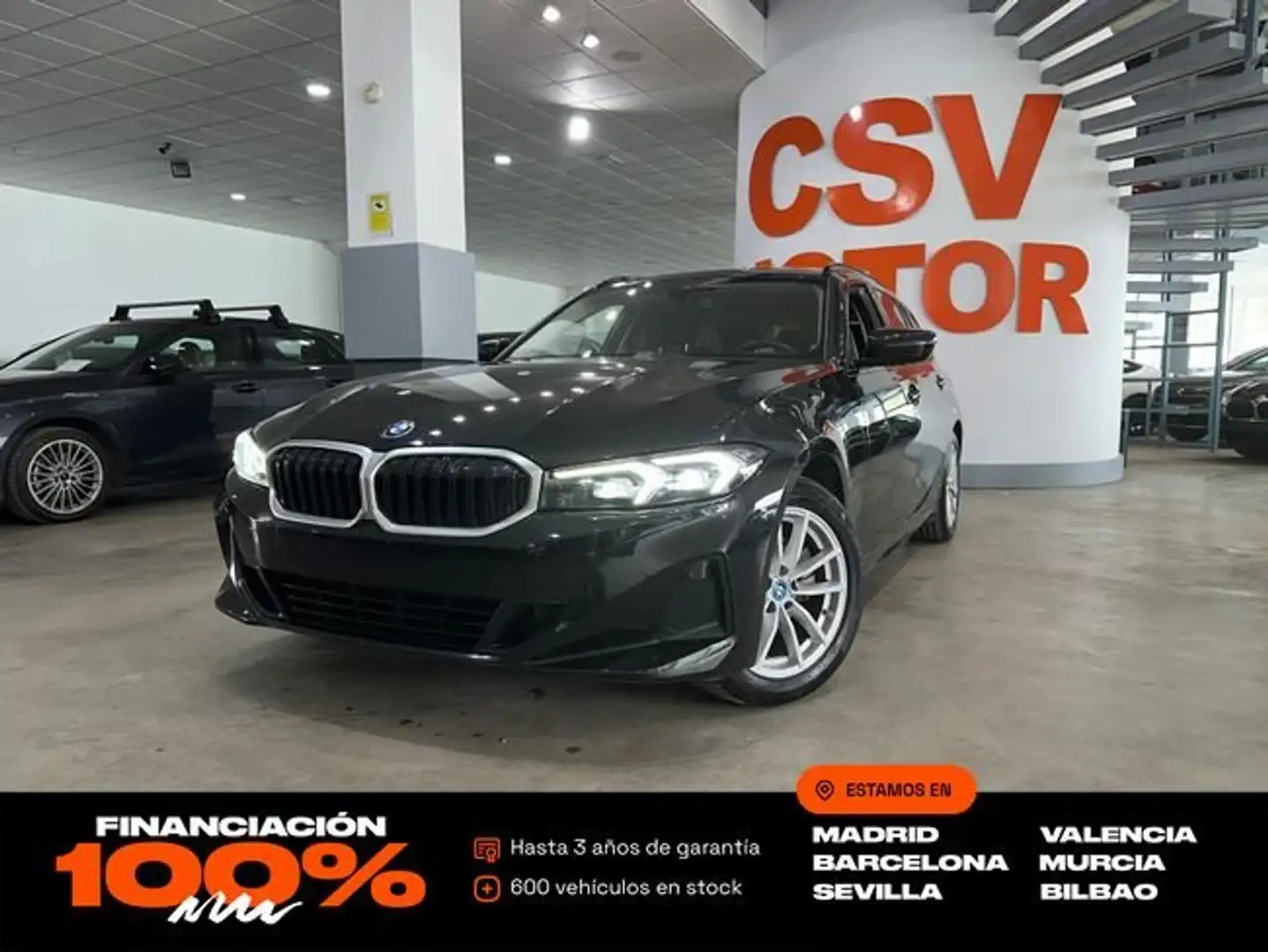 BMW Active Hybrid 5 320E 204CV BUSINESS DESIGN BVA8 TOURING FAMILIAR Schwarz - 1