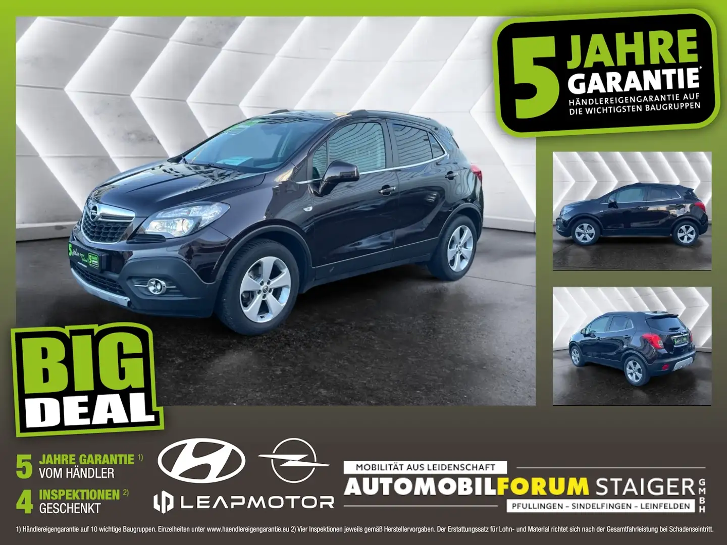 Opel Mokka 1.6 CDTI ecoFlex Innovation 2xKlima Kam. Braun - 1