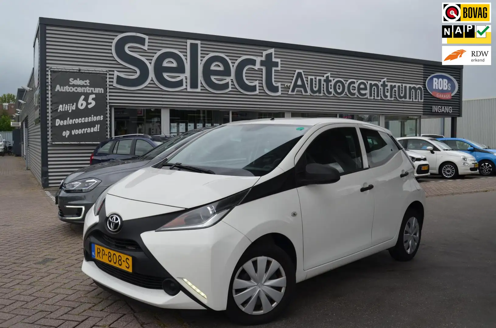 Toyota Aygo 1.0 VVT-i x-fun|AIRCO|NL AUTO|1 EIG| Wit - 1