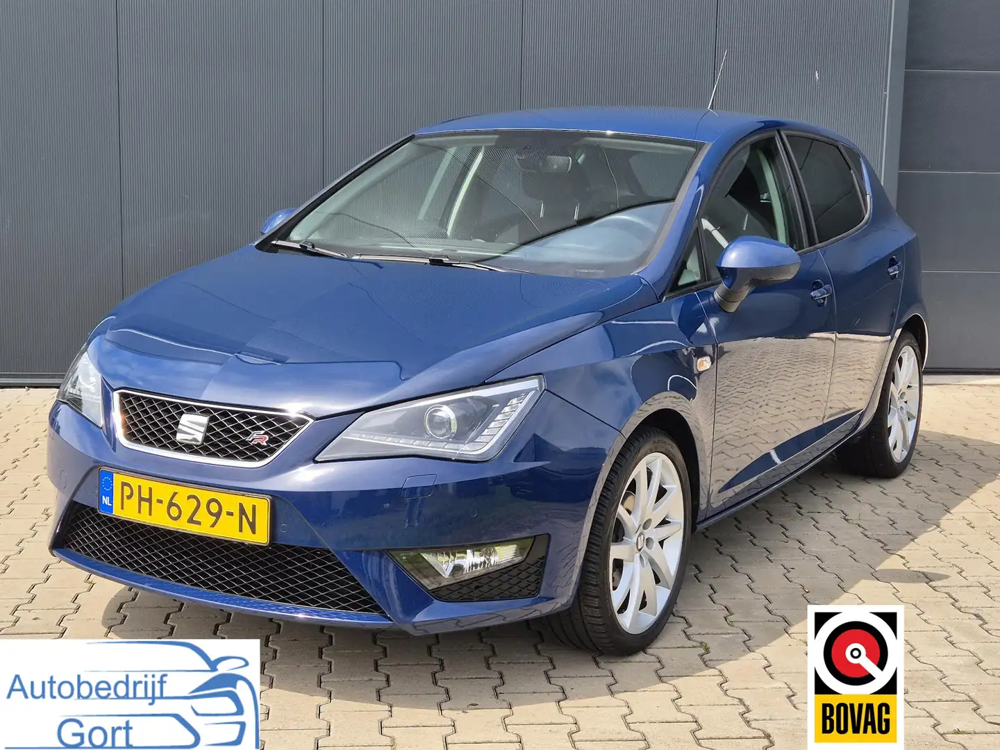 SEAT Ibiza 1.0 EcoTSI FR Connect met Apple Carplay/Android Au Kék - 1