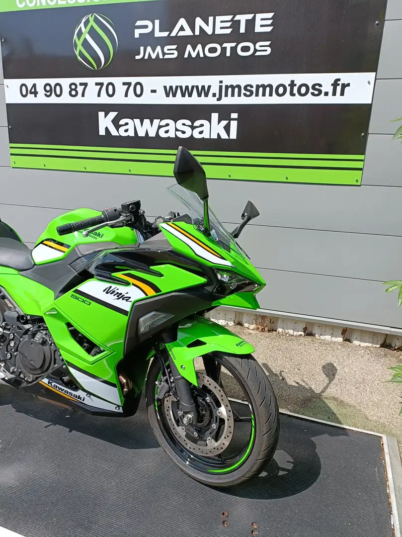 Kawasaki Ninja 500 SE Grün - 2
