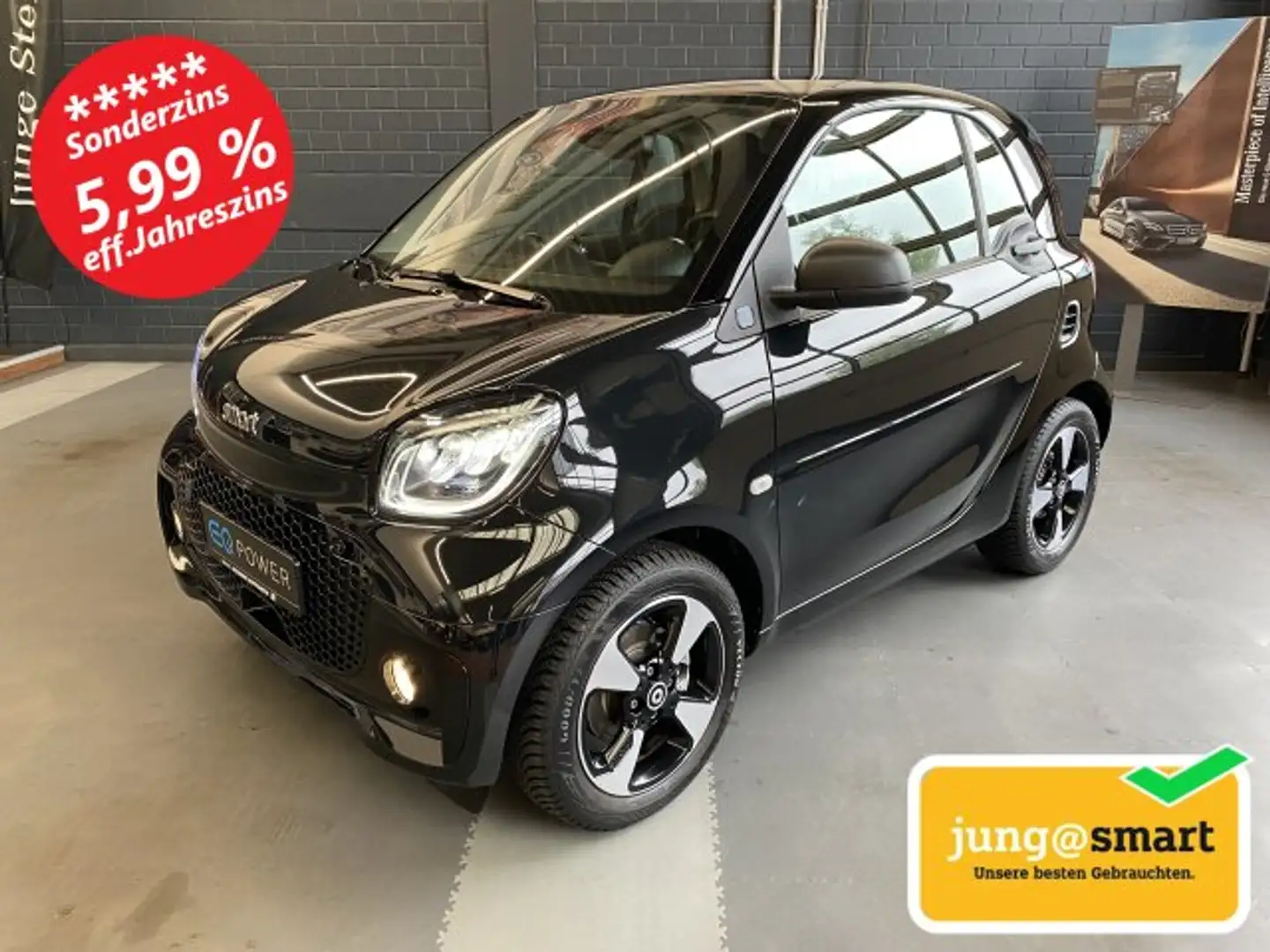 smart forTwo EQ fortwo Exclusive passion LED Kamera Ambiente BC Schwarz - 1