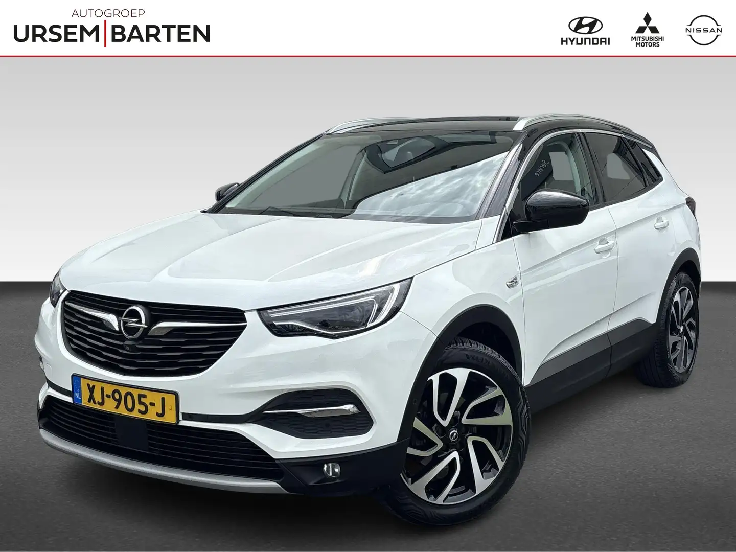 Opel Grandland X 1.2 Turbo Ultimate Wit - 1