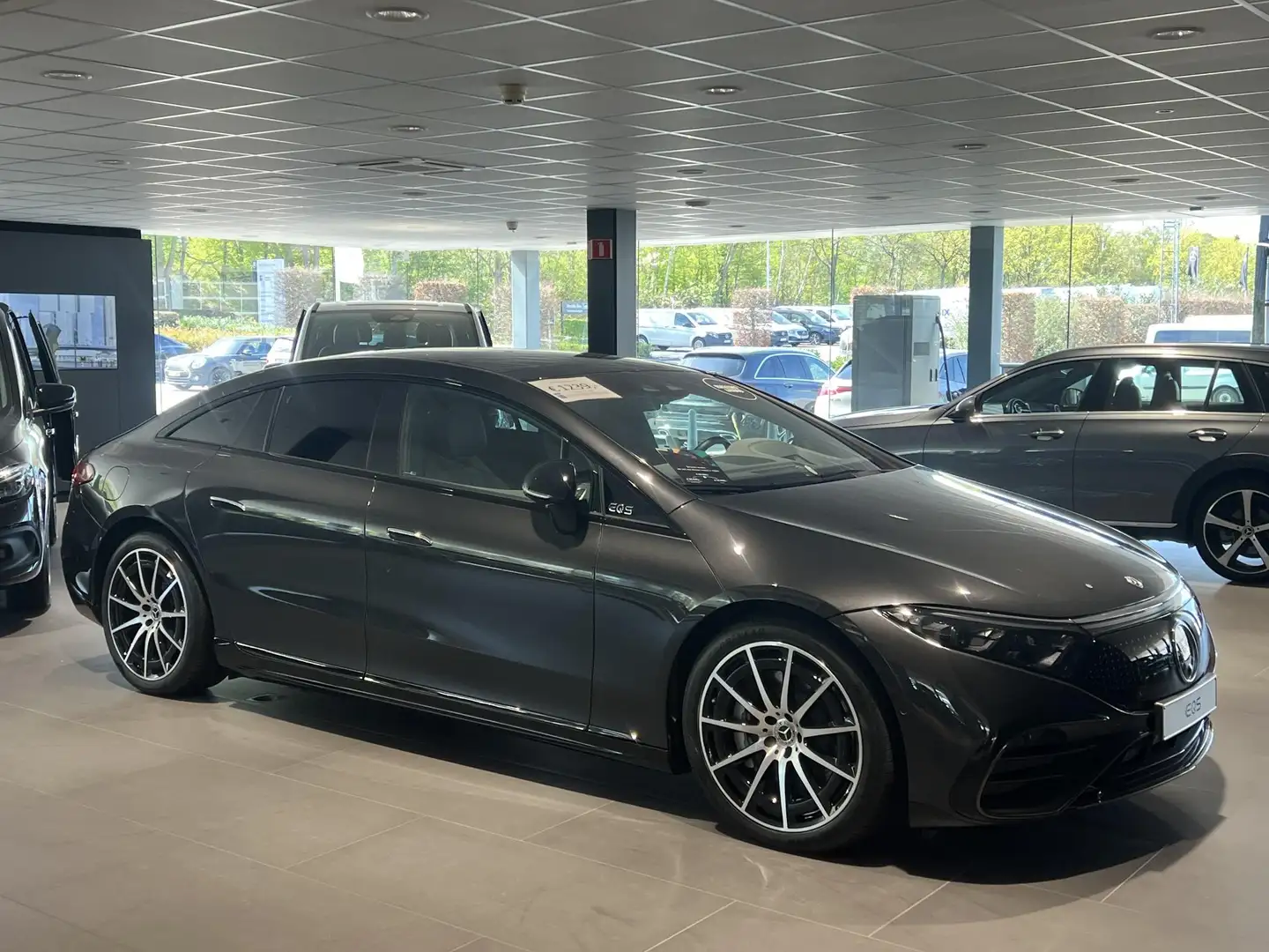 Mercedes-Benz EQS 580 4Matic demo Grijs - 2