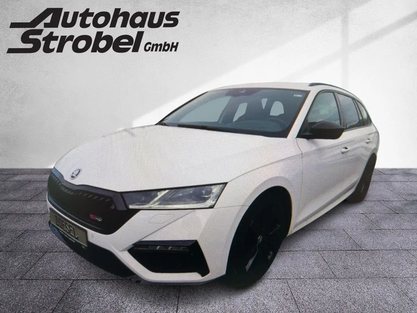 Skoda Octavia Combi RS Weiß - 2