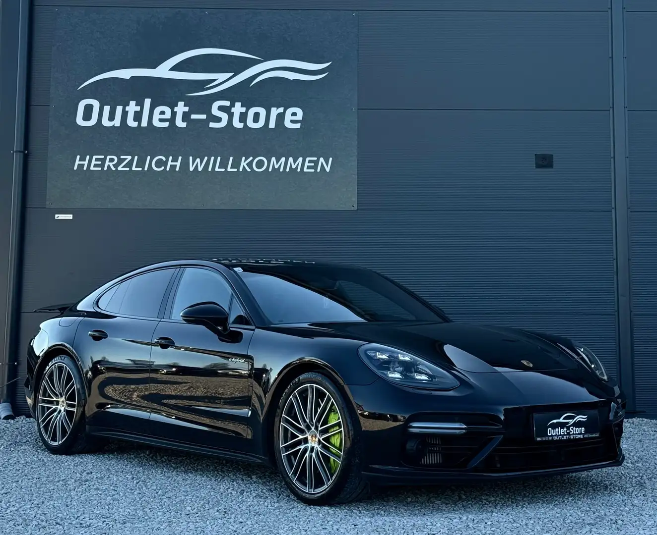 Porsche Panamera Turbo S*Keramik*Sport-Chrono*Nachtsicht*MwSt*21'' Schwarz - 1