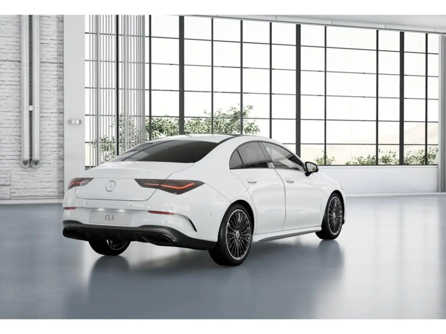 Mercedes-Benz CLA 180 Coupé AMG-Sport+Pano+MLB+Night+Ambiente Weiß - 2