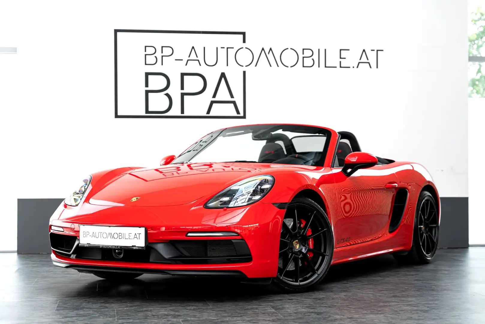 Porsche 718 Boxster GTS 4.0 // Garantie // TOP // Rot - 1