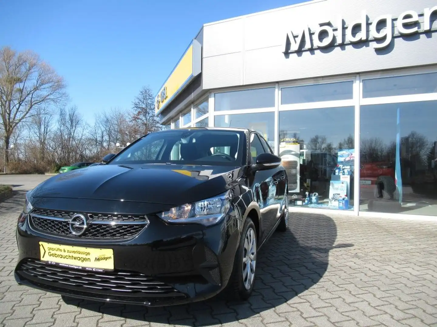 Opel Corsa 1.2 Edition Klima Sitz-Lenkrad-Heizung Parkpilot Noir - 1