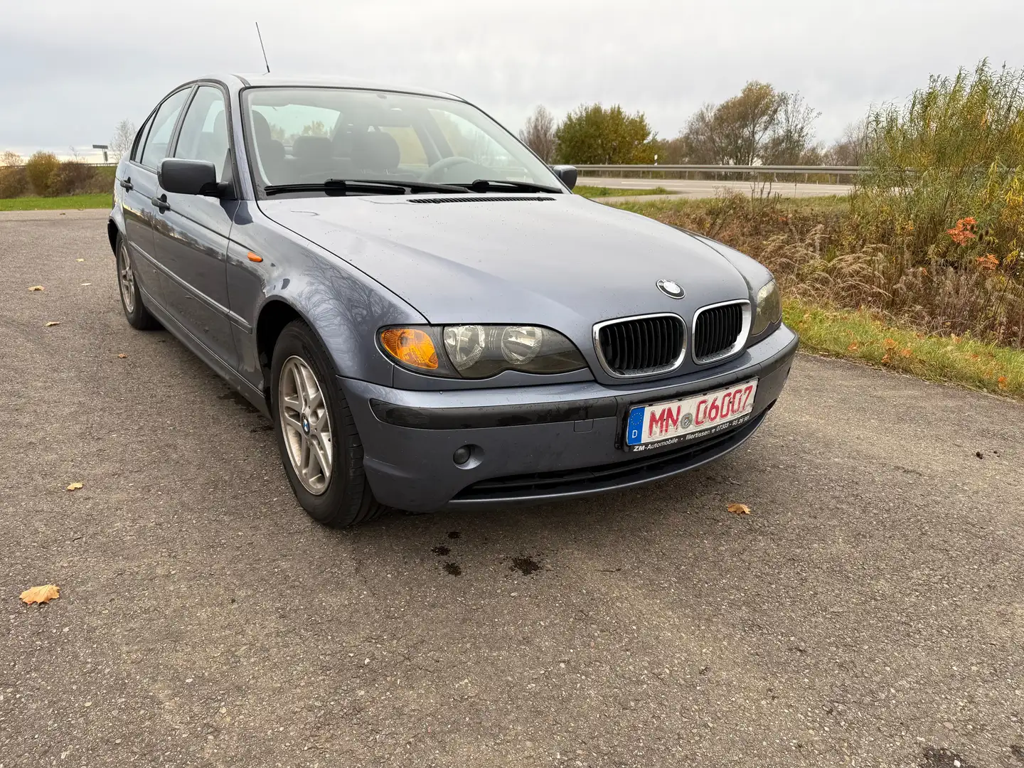 BMW 318 318d Blau - 2