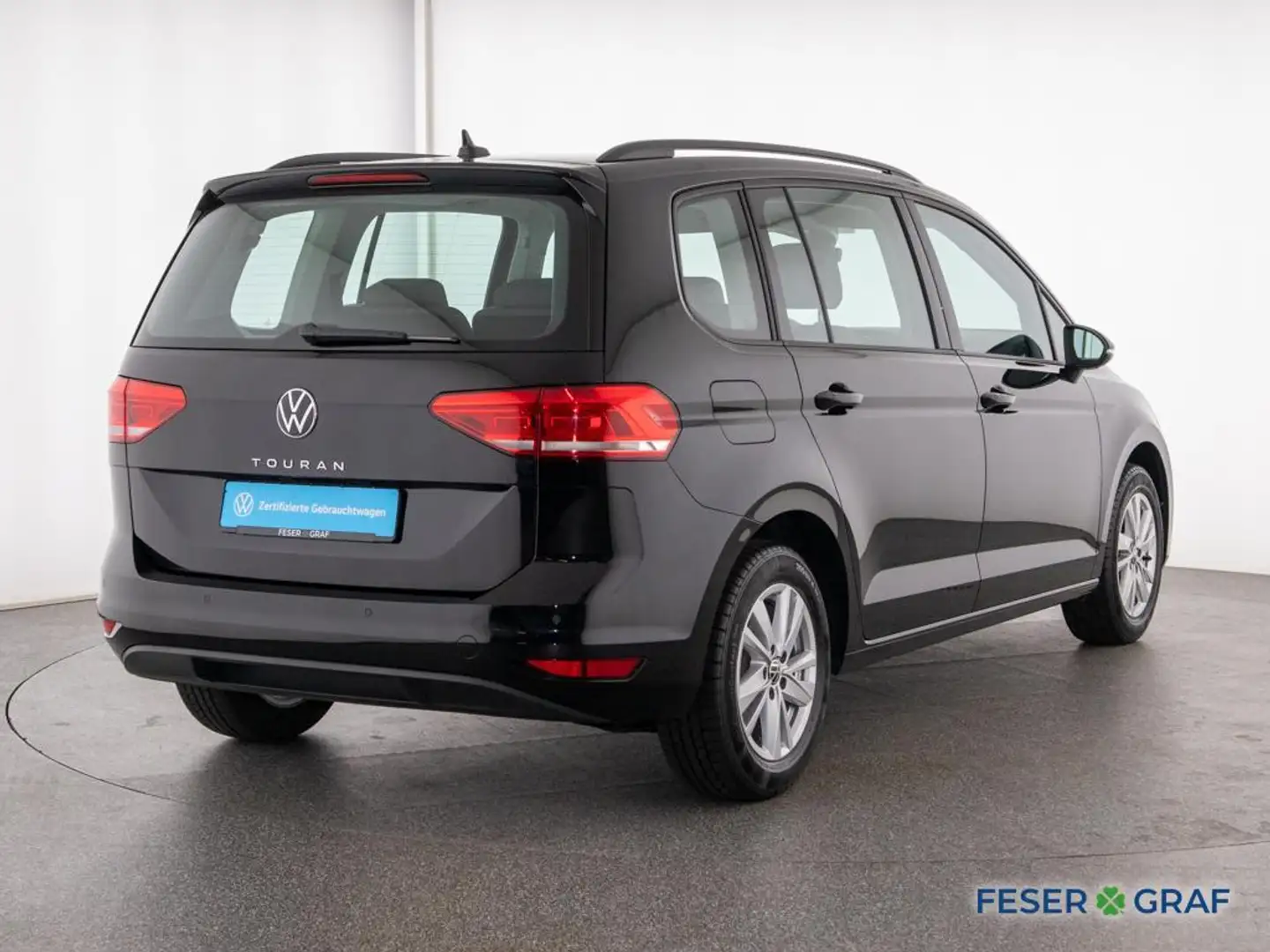 Volkswagen Touran 1.5 TSI Comfortline 7-Sitze /ACC / DAB / Navigatio Schwarz - 2