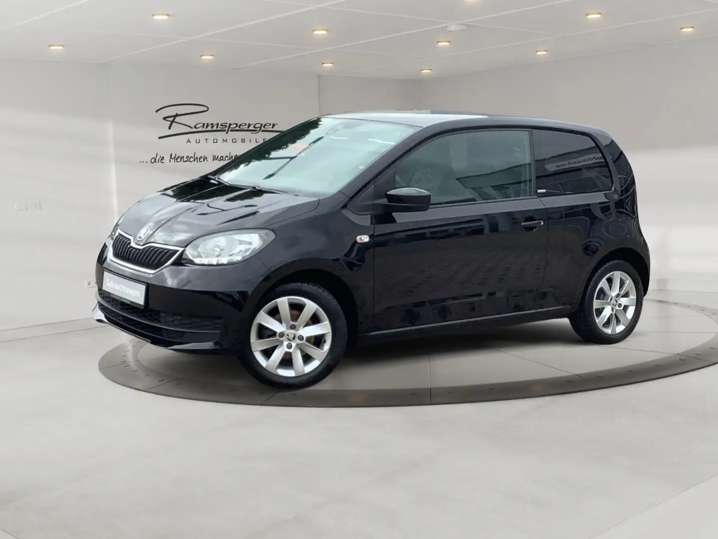 Skoda Citigo 1.0 Clever GRA Klima MFL SHZ PDC Schwarz - 2