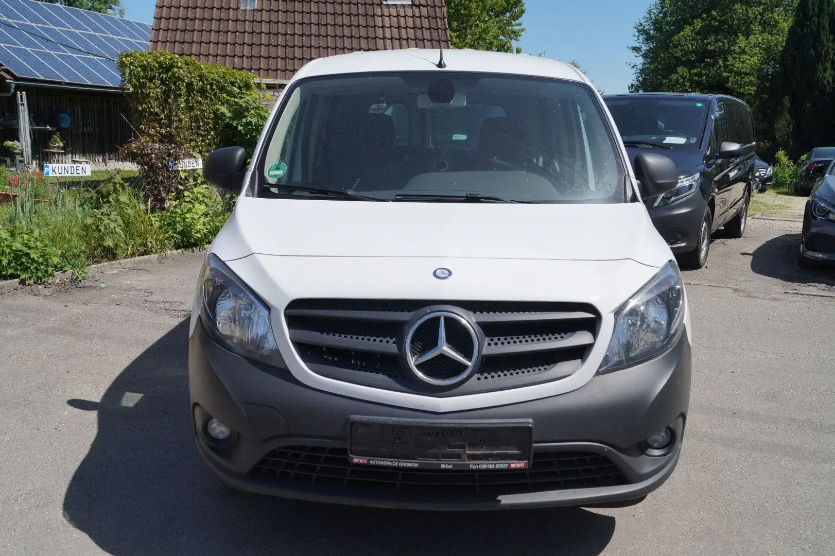 Mercedes-Benz Citan Kombi 111 CDI lang Klima Blanc - 2