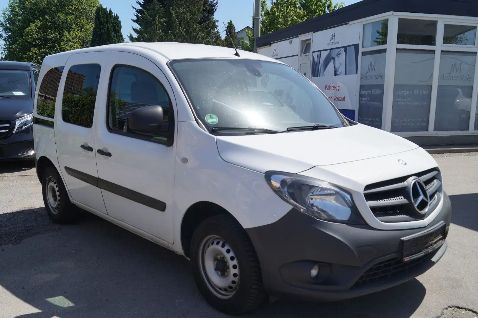 Mercedes-Benz Citan Kombi 111 CDI lang Klima Blanc - 1