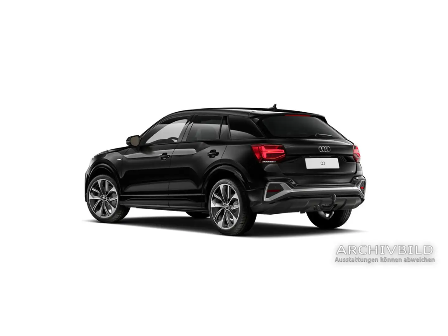 Audi Q2 1.0 30 TFSI S line MATRIX VIRT AHK SHZ KLI Schwarz - 2