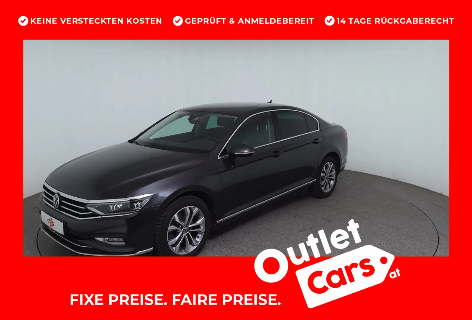 Volkswagen Passat Highline TDI SCR DSG Grau - 1